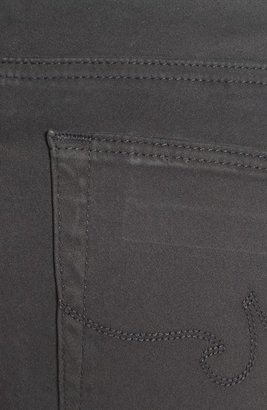 AG Jeans 'The Sateen Prima' Cigarette Leg Skinny Jeans (Dark Charcoal)