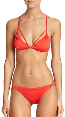 Milly String-Designed Bikini Top