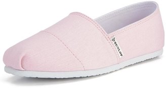 Dunlop Candy Pink Espadrille Slip on Shoes