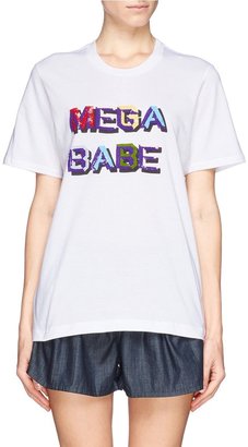 Markus Lupfer 'Mega Babe' sequin alex t-shirt