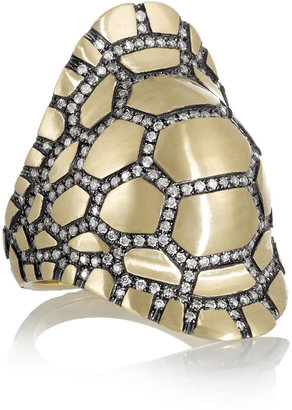 Tortuga Venyx 9-karat gold diamond ring