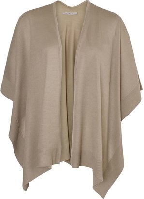 House of Fraser Chesca Stone Classic Bordered Wrap