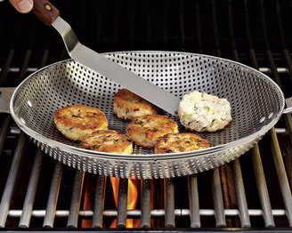 Williams-Sonoma Steel Grill Fry Pan