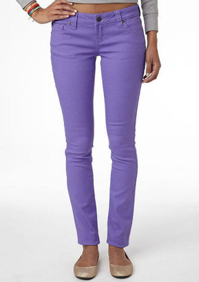 Dahlia Britt Low-Rise Skinny Color Jean