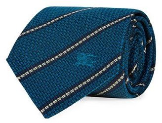 Burberry Diagonal Stripe Silk Twill Tie
