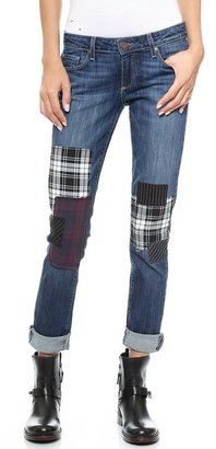 Paige Denim Jimmy Jimmy Jeans with Patches