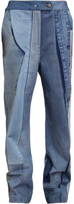 Ashish Relaxed Patchwork Denim Jeans