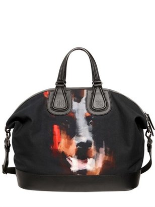 Givenchy Canvas & Leather Nightingale Bag