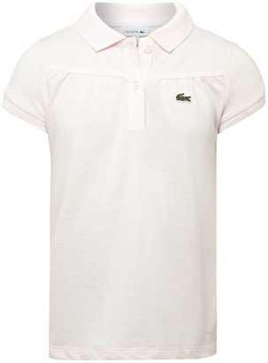 Lacoste Girls small croc polo shirt