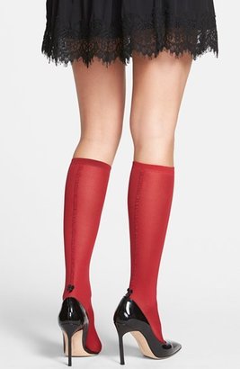 Kate Spade 'shiny' Knee High Socks (2 For $22)