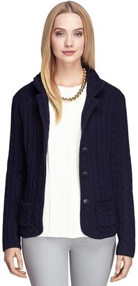 Brooks Brothers Saxxon® Wool Sweater Jacket