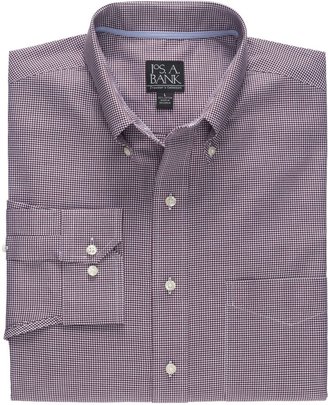 Jos. A. Bank Signature Long-Sleeve Cotton Buttondown Collar Sportshirt