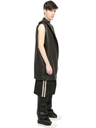 Rick Owens Side Band Heavy Cotton Shorts