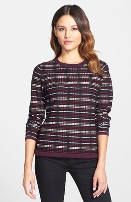 Classiques Entier 'Serene' Plaid Jacquard Sweater