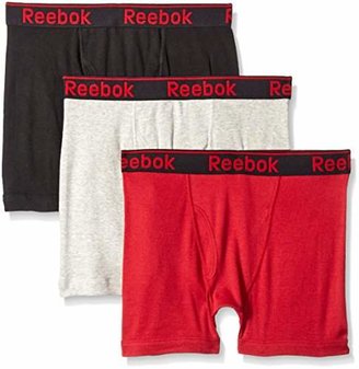 Reebok Men's 3 Pack Cotton Boxer Brief