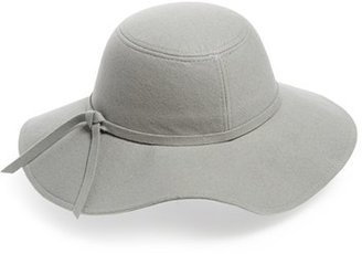 Leith Women's Floppy Felt Hat - Grey