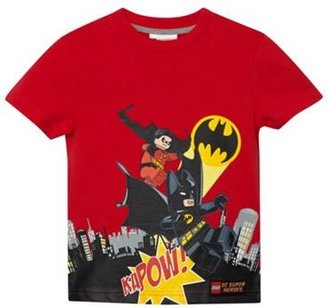 Batman Boys red and Robin printed t-shirt
