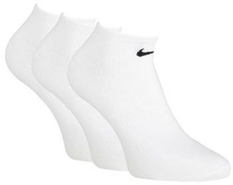 Nike Pack of three white 'Sport Quarter' trainer socks