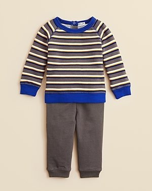 Splendid Infant Boys' Stripe Sweatshirt & Pants Set - Sizes 3-24 Months
