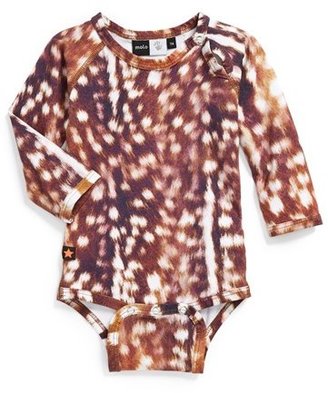 Molo 'Fonda' Long Sleeve Bodysuit (Baby Girls)