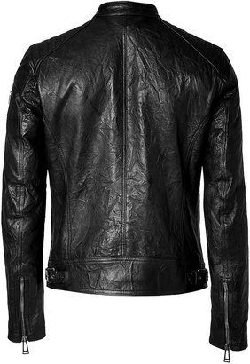 Belstaff Kirham Leather Blouson Jacket