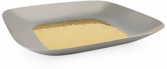 Alessi Dressed 24 Karat Gold-Plated Square Tray