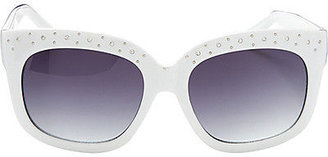 Jessica Simpson Sunwear Oversized Retro Sunglasses Eyewear NEW
