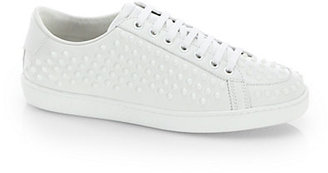 Gucci Studded Low-Top Sneakers