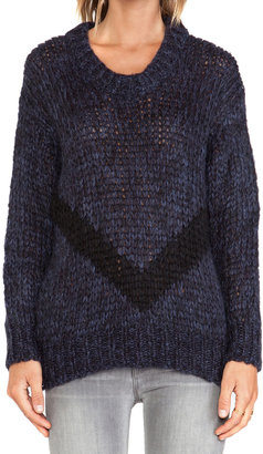 Faith Connexion Fancy Mohair Knit Sweater