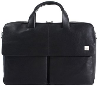 Knomo Dundee 17-Inch 54-251 Leather Laptop Bag