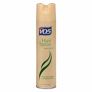 VO5 Alberto Crystal Clear Hair Spray, Unscented