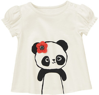 Gymboree Front and Back Panda Top