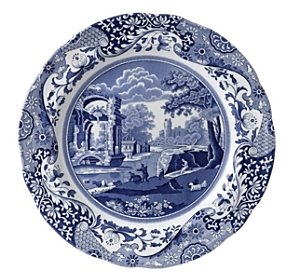 Royal Worcester & Spode Blue Italian Bread & Butter Plate