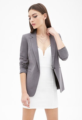 Forever 21 classic notched collar blazer