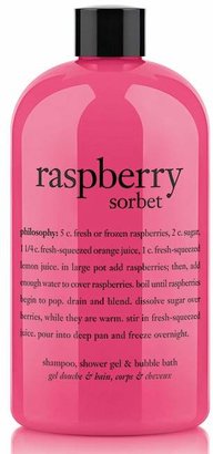 philosophy raspberry sorbet 3-in-1 shower gel