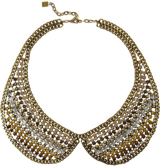 Dannijo Stella gold-tone Swarovski crystal necklace