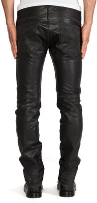 Diesel Thavar-Dest Leather Pant