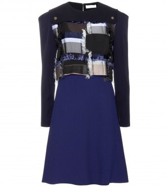 Chloé Crepe Dress With Patchwork Top