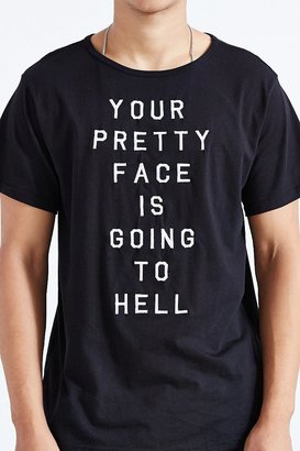 BDG Your Pretty Face Embroidered Tee