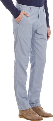 Barneys New York Micro Houndstooth Slim Trousers
