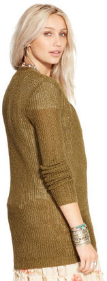 Denim & Supply Ralph Lauren Linen Long-Sleeved Cardigan