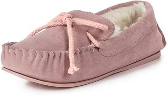 Dunlop Suede Moccasin Slippers