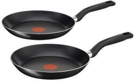 Tefal Simple by set of two aluminum frying pans
