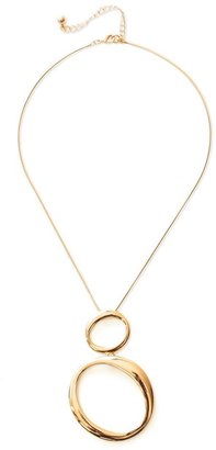 House of Fraser East Orb gold plated necklace