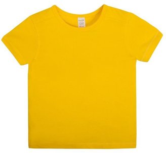 Boys Basics Yellow Short Sleeve T-shirt - Mini Club