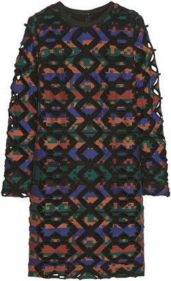 Proenza Schouler Cutout wool-blend jersey dress