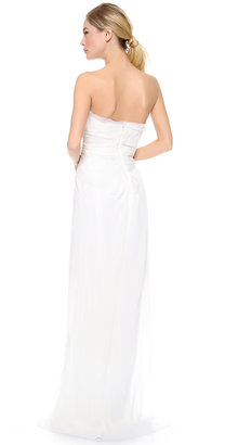J. Mendel Melody Strapless Gown