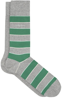 HUGO BOSS Wide Stripe Socks (2 Pack)
