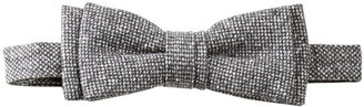 HUGO BOSS Wool Blend Tweed Pre-Tied Bow Tie