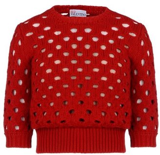 RED Valentino OFFICIAL STORE Knit Sweater